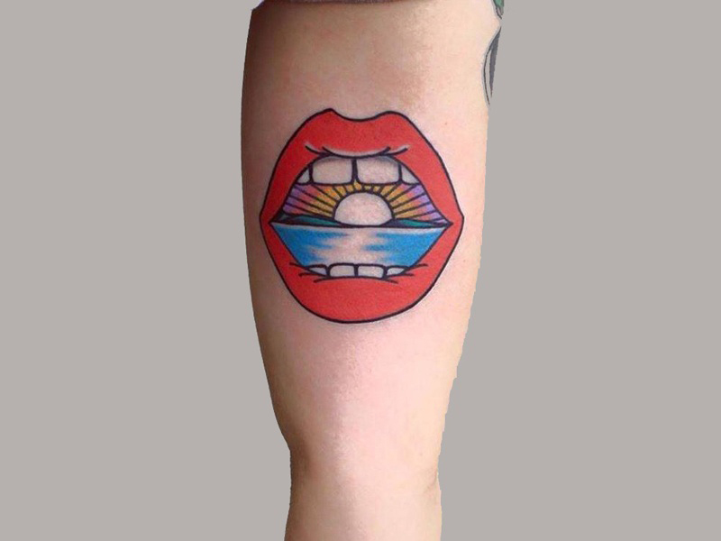 Mouth Tattoo Designs