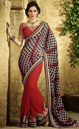 Party Wear And Wedding Wear Saree