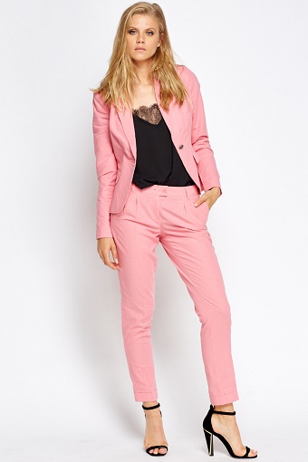 Pink Cigarette Trousers