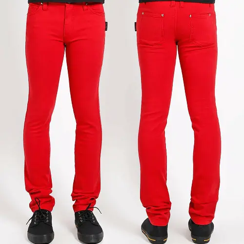 Lightweight ladies stretch golf trousers in Red  Golfino