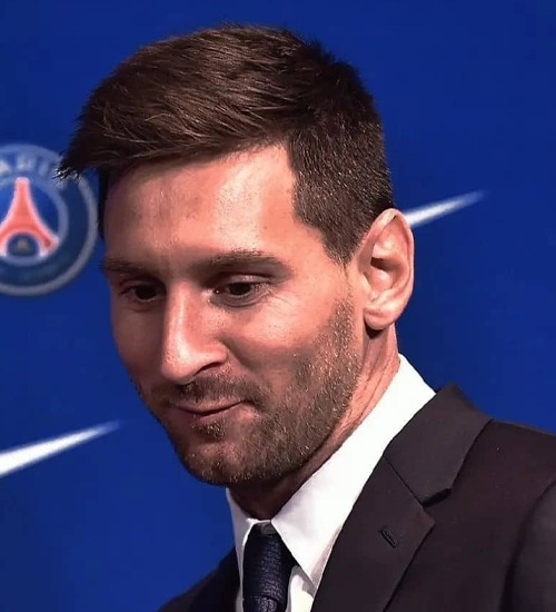 Messi-Inspired Short Hairstyles for Men