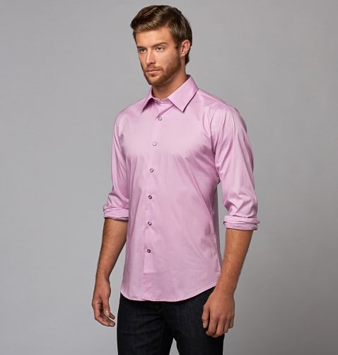 Slim Fit Button Up Shirts