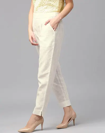Top 80+ white trouser pants for ladies super hot - in.duhocakina