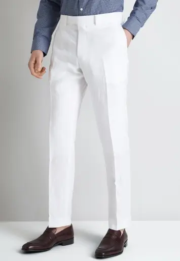 Update more than 83 white formal trousers mens best - in.cdgdbentre