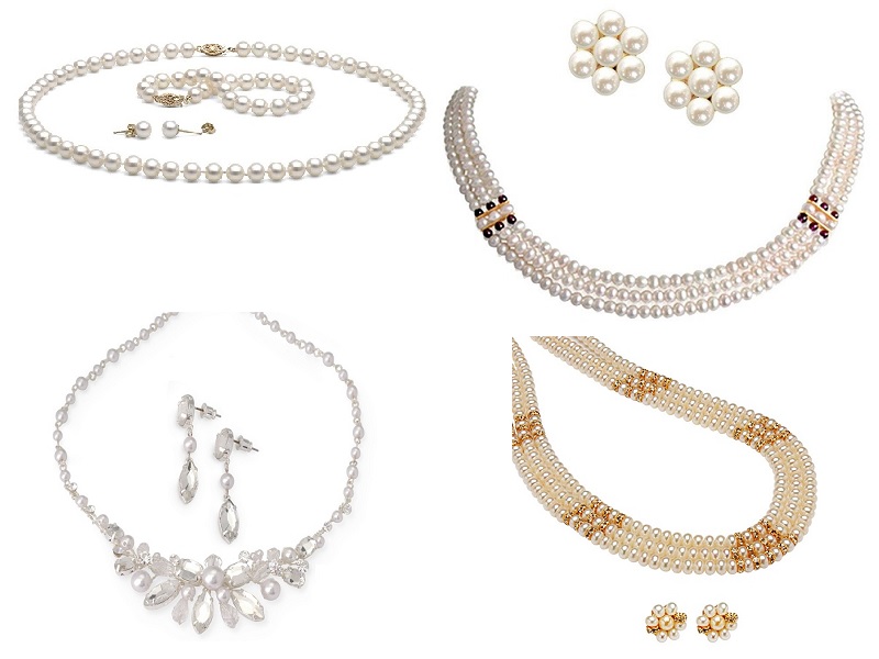 15 Beautiful Designs Of Pearl Jewelry Sets For Women