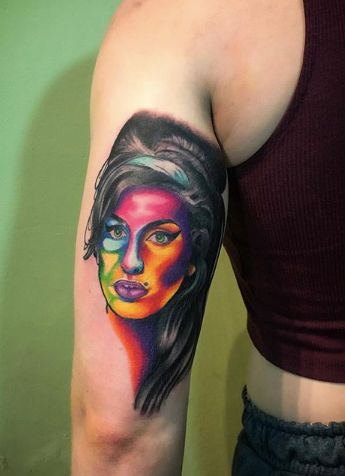 Amy Winehouse Tattoo Designs 10