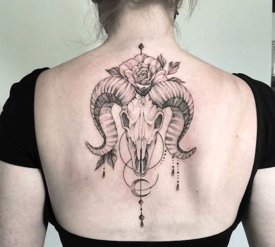 Aries Tattoo 40 Ideas And Designs For Aries Women