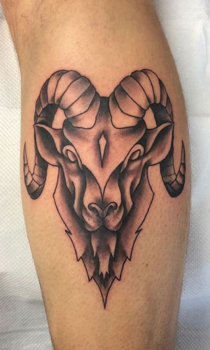 Aries Tattoo Designs 4