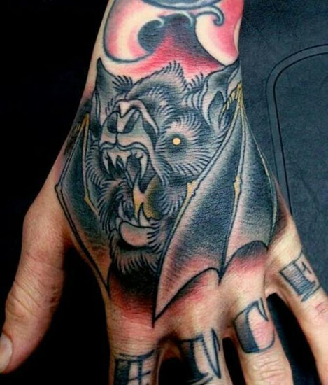 Bat Tattoo Designs And Pictures 7