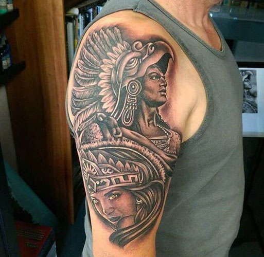 Best Aztec Tattoo Designs 7
