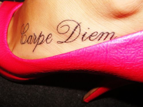 Best Carpe Diem Tattoo Designs 10