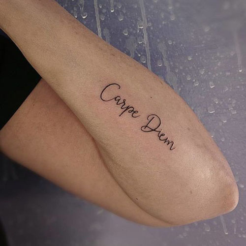 Best Carpe Diem Tattoo Designs 6