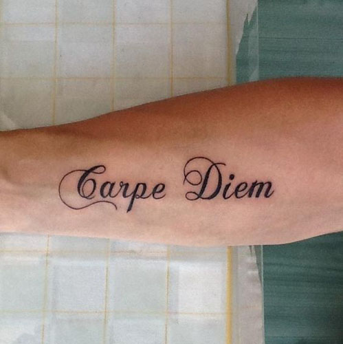 Best Carpe Diem Tattoo Designs 8