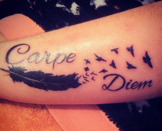 Best Carpe Diem Tattoo Designs 9