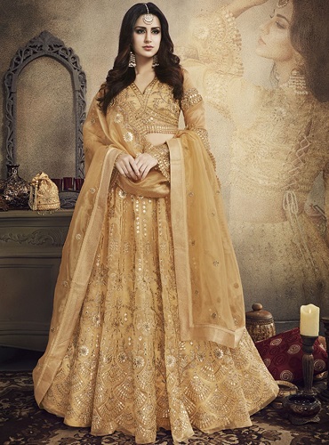 grey with golden lehenga | Indian dresses, Indian outfits, Indian couture-sgquangbinhtourist.com.vn