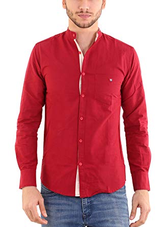 Men’s Red Cotton Shirt