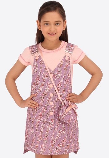 Pinafore Dress for 8 Year Girl