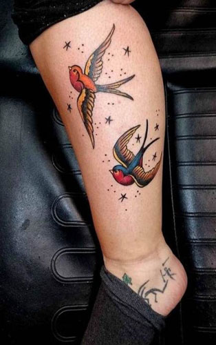 Sparrow Tattoos Meaning And Designs 8