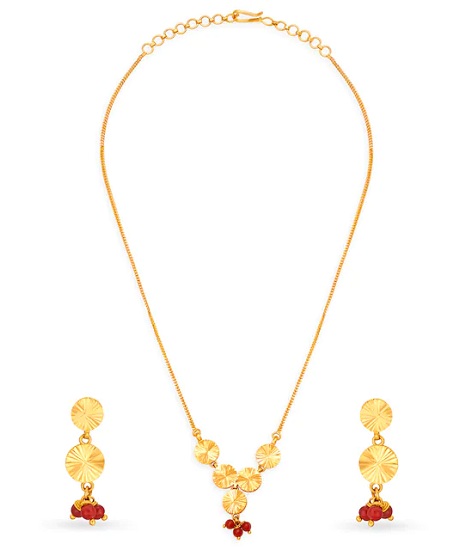 Tanishq Gold Necklace Designs In 10 Grams