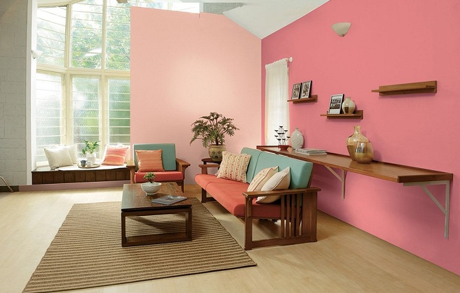 Asian Paints Colour Combination For Living Room