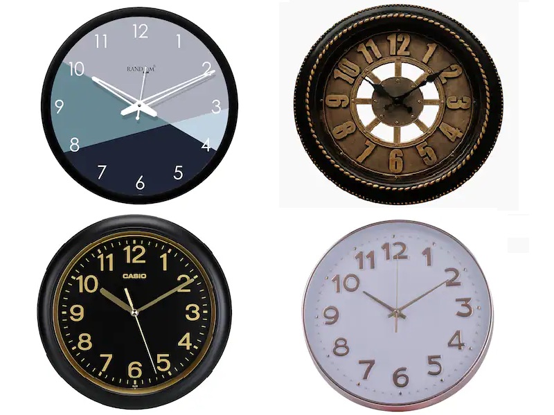 15 Latest Analog Clock Designs With Pictures In India