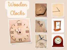 15 Latest Models of Wooden Clocks With Pictures