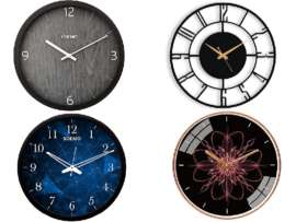 10 Modern Black Clock Designs – That Are Trending Right Now