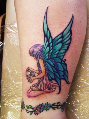 Beautiful Angel Tattoo Designs 7