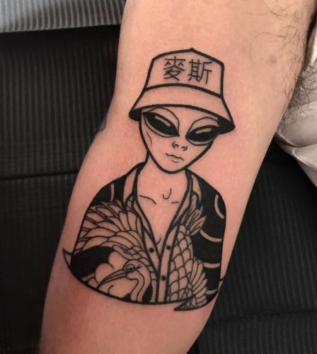 Best Alien Tattoo Designs 4