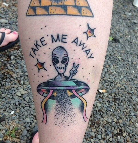 Best Alien Tattoo Designs 5