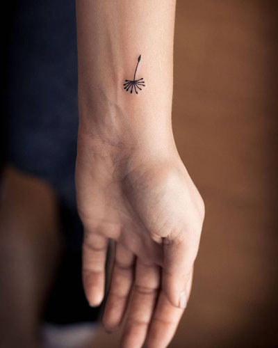 30 Pretty Dandelion Tattoos You Must Try | Xuzinuo | Page 7