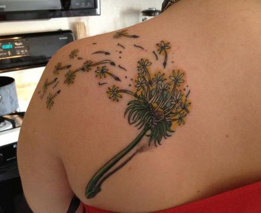 Best Dandelion Tattoos 3