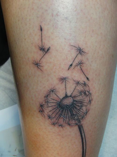 Best Dandelion Tattoos 9