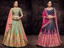 Brocade Lehenga Choli – Try These Latest Designs To Get The Rich Look