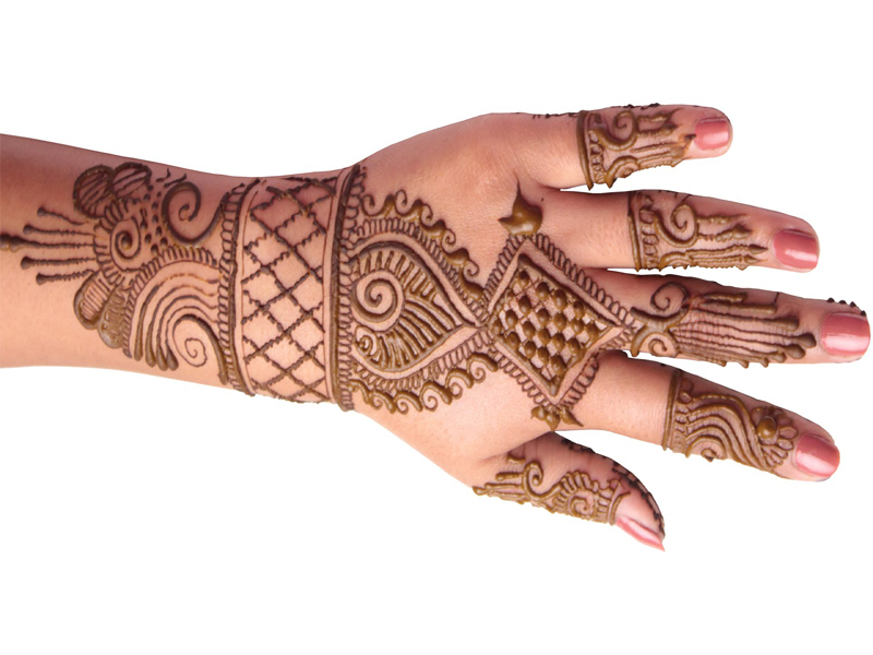 Engagement Mehndi Designs With Images
