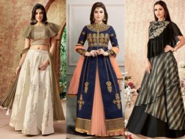 Indo Western Lehenga Choli – These 10 Designs Are Trending Now