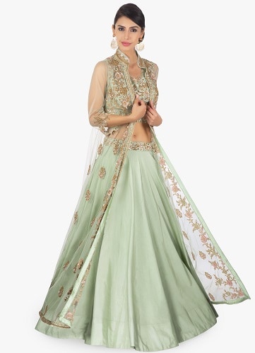 Lehengas With A Jacket