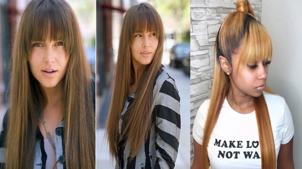 10 Stylish Variants Of Long Hairstyles With Bangs And How To Do