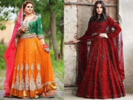 Pakistani Lehenga Choli – Try These 10 Stunning and Stylish Designs