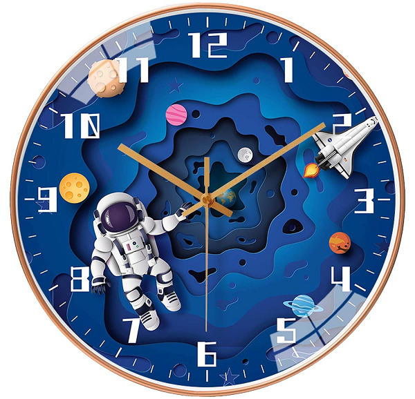 Planets Kids Clock