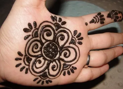 125 Simple And Easy Mehndi Designs For Beginners 22