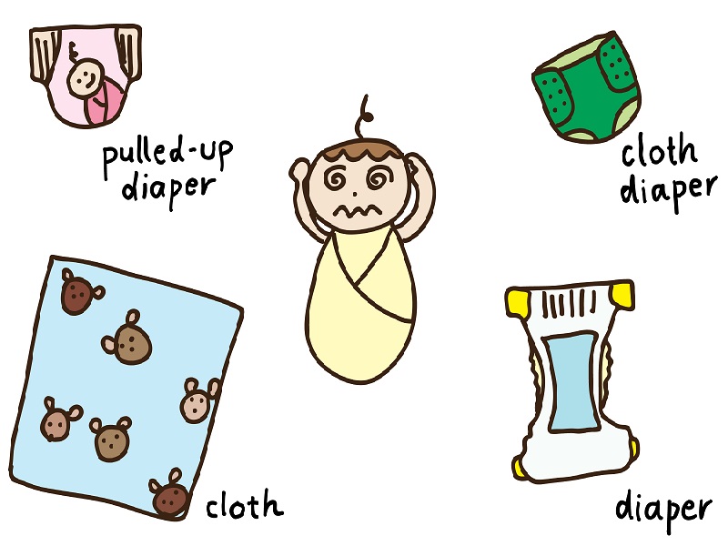 types of baby diapers