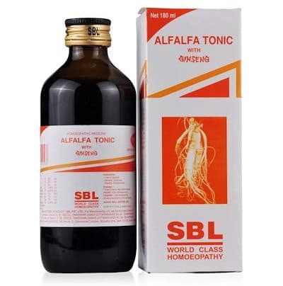 Alfalfa Tonic to gain body weight