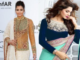 9 Amazing Collection of Full Neck Blouse Designs with Pictures