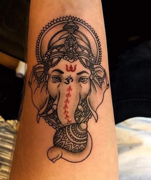 Best Ganesh Tattoo Design