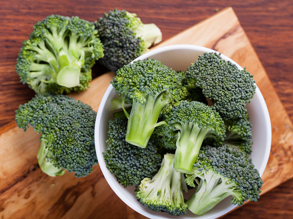 Broccoli high in vitamin k