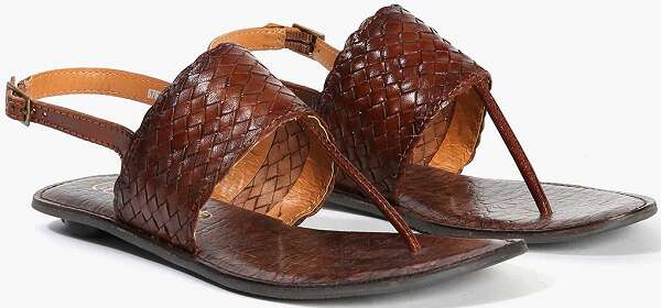 Brown Flip Flop Sandals