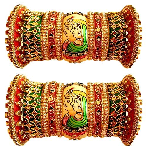 Buy Pair Gujarati Silver Cuff Bracelet SMALLMEDIUM Indian Online in India   Etsy