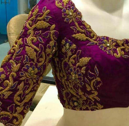 Maggam Work Blouse Designs 35 Stunning And Trending Collection