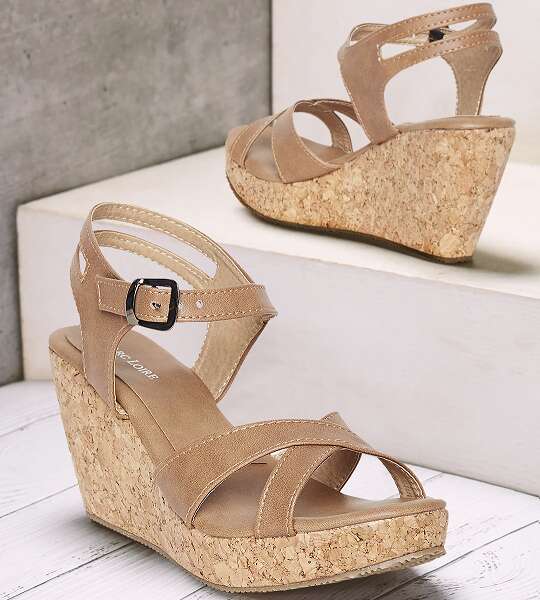 Wedge Brown Sandals